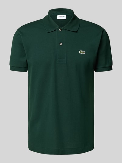Lacoste Regular fit poloshirt van puur katoen Flessengroen - 2