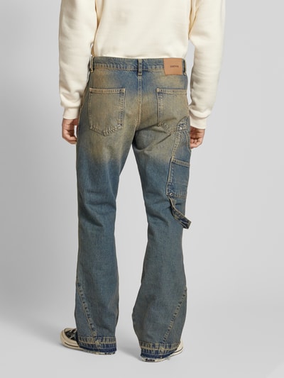 EIGHTYFIVE Flared Jeans mit französischen Eingrifftaschen Jeansblau 5