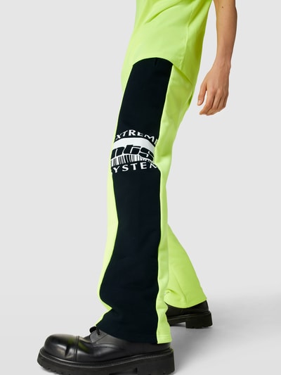 VTMNTS Sweatpants in Two-Tone-Machart Gelb 3