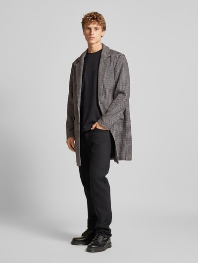 Jack & Jones Mantel mit Reverskragen Modell 'HAYS' Black 1