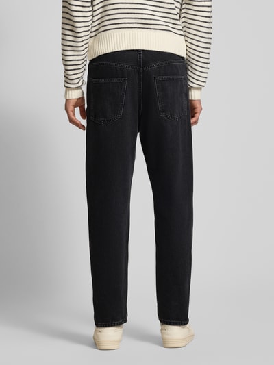 Marc O'Polo DENIM Jeansy o kroju tapered fit z czystej bawełny model ‘RUNNE’ Ciemnoszary 5