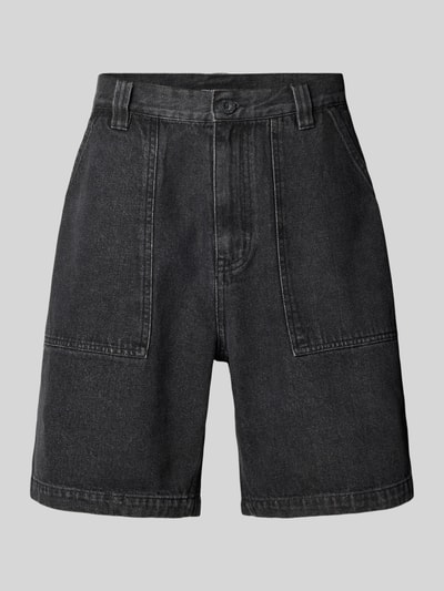 SANTA CRUZ Korte jeans met steekzakken Zwart - 1