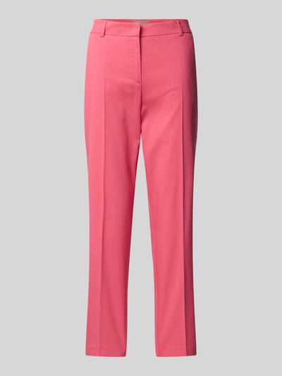 Christian Berg Woman Selection Regular Fit Stoffhose mit Bügelfalten Pink 1