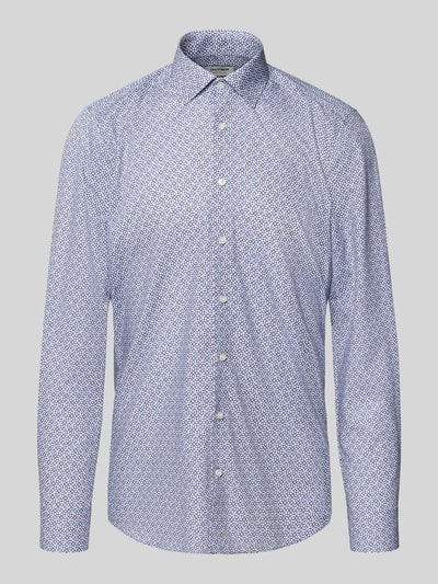 OLYMP Level Five Slim Fit Business-Hemd mit Kentkragen Blau 2