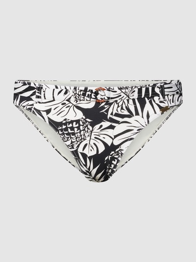 Banana Moon Bikinislip met dierenprint, model 'DITA' Zwart - 2