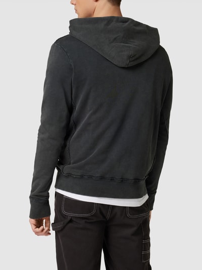 TRUE RELIGION Hoodie mit Label-Stitching Modell 'EMBRO + DIR' Black 5