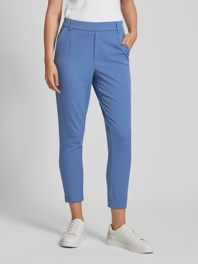 Vila Slim fit broek met elastische band, model 'VARONE' Blauw - 4