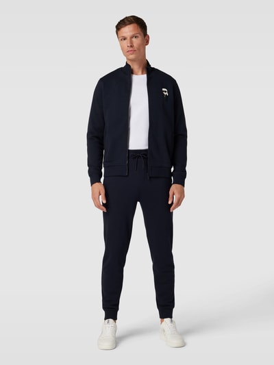 Karl Lagerfeld Joggingbroek met labelpatch Donkerblauw - 1