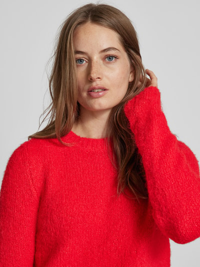 Vero Moda Pullover mit Rundhalsausschnitt Rot 3