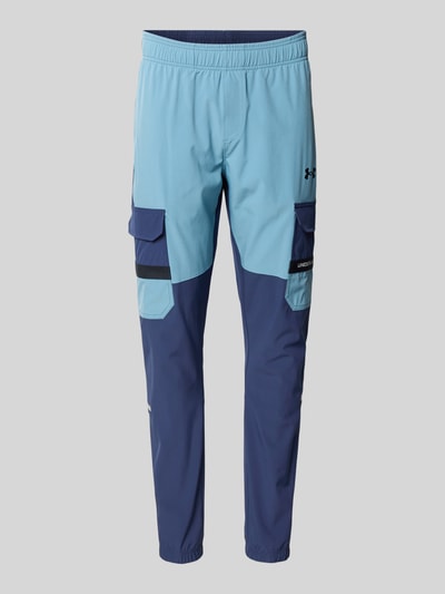 Under Armour Sweatbroek met elastische band Donkerblauw - 2