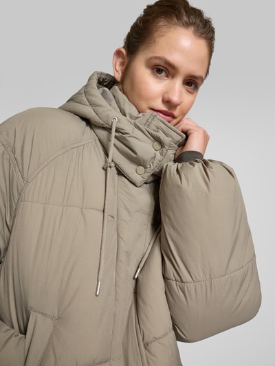 Only Boxy Fit Steppjacke mit Kapuze Modell 'HOPE' Beige 3