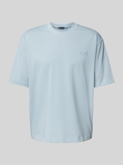 Antony Morato T-shirt met labeldetail Lichtblauw - 2