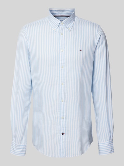 Tommy Hilfiger Business-Hemd mit Button-Down-Kragen Bleu 2