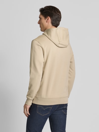 Tommy Hilfiger Regular Fit Hoodie aus reiner Baumwolle Beige 5