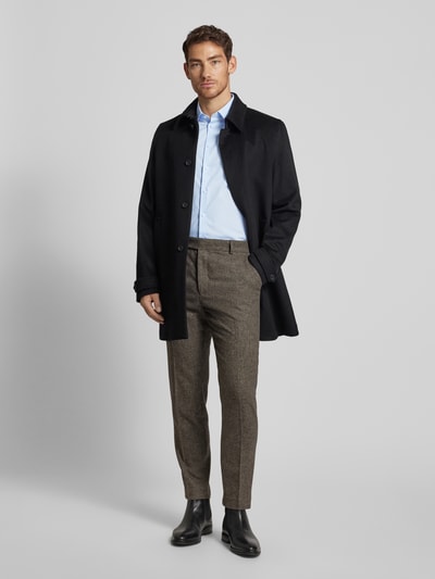 Casual Friday Slim fit vrijetijdsoverhemd met kentkraag, model 'Palle' Lichtblauw - 1