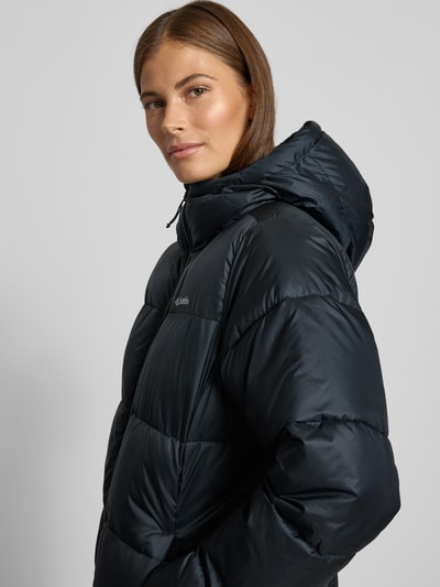 COLUMBIA Steppmantel mit Kapuze Black 3