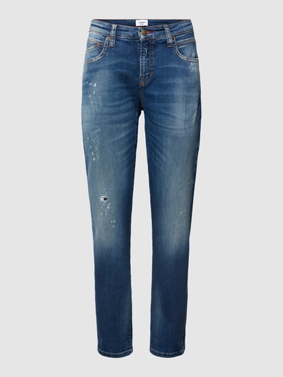 Cambio Jeans in used-look, model 'KERRY' Blauw - 2