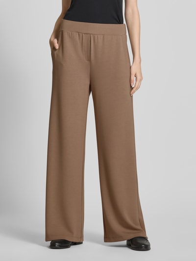 Brax Sweatpants met elastische band, model 'MAINE' Taupe - 4
