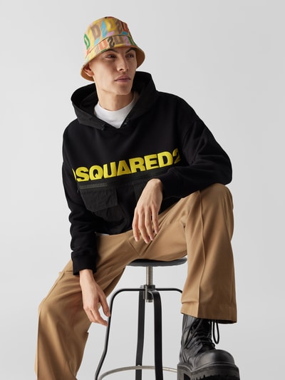 Dsquared2 Hoodie mit Pattentaschen Black 6