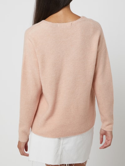 Vero Moda Pullover met ribstructuur  Roze gemêleerd - 5