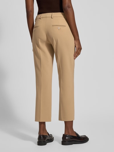 SEDUCTIVE Slim Fit Stoffhose in verkürzter Passform Modell 'MARY' Sand 5