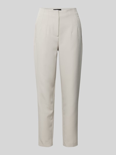 Vero Moda Tapered Fit Stoffhose mit hoher Taille Modell 'LINA' Offwhite 2