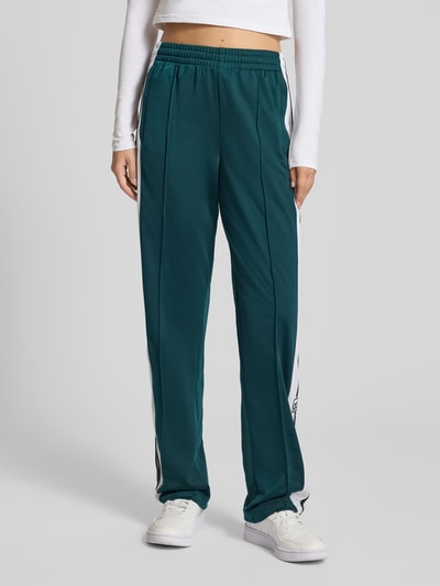 adidas Originals Sweatbroek met elastische band Donkergroen - 4