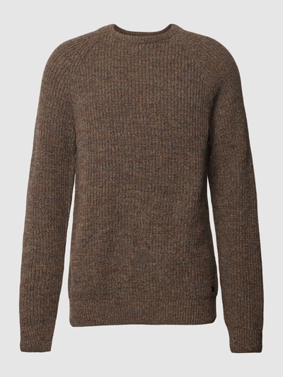 Barbour Strickpullover aus Wolle mit Rundhalsausschnitt Sand 2