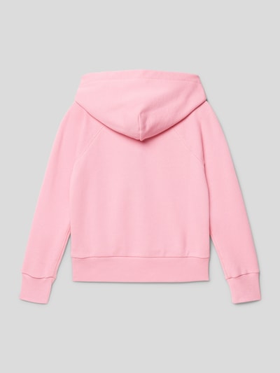 Polo Ralph Lauren Teens Hoodie mit Label-Stitching Rosa 3