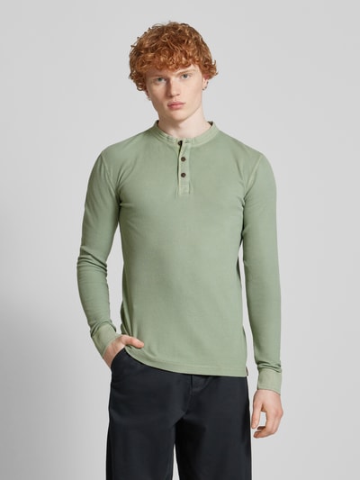 Superdry Longsleeve mit Label-Detail Mint 4