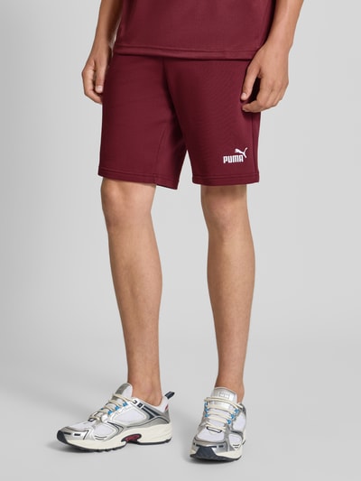 PUMA PERFORMANCE Sweatshorts met elastische band Bordeaux - 4