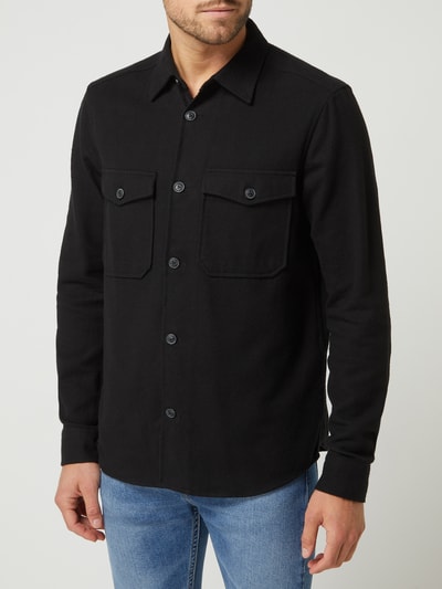 Only & Sons Hemdjacke aus Baumwolle Modell 'Milo' Black 4