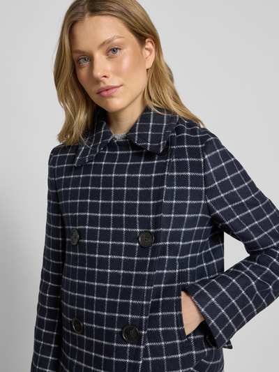 Windsor Jack met knoopsluiting Marineblauw - 3