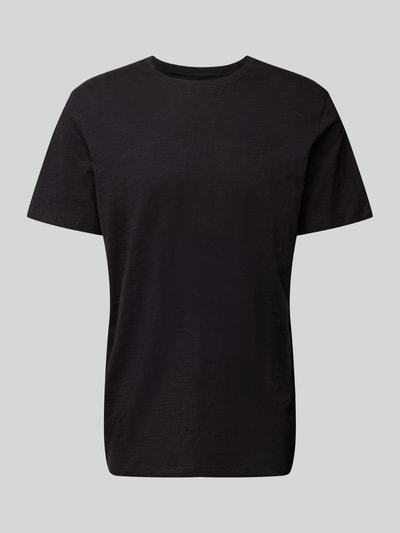 SELECTED HOMME T-Shirt mit Rundhalsausschnitt Modell 'ASPEN SLUB' Black 2