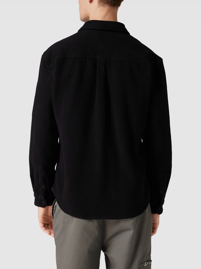 REVIEW Hemdjacke mit Brusttaschen Black 5