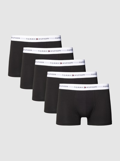 Tommy Hilfiger Trunks mit elastischem Bund im 5er-Pack Black 1