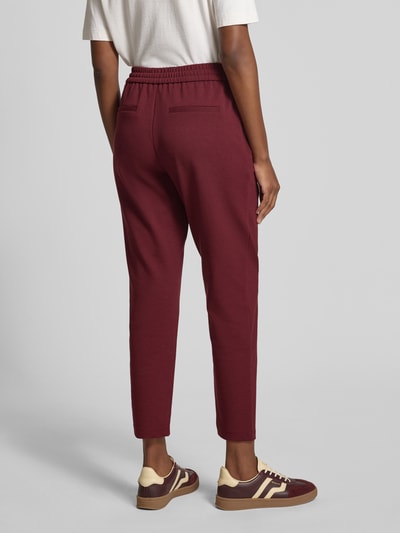 s.Oliver RED LABEL Regular Fit Jogpants mit Viskose-Anteil Bordeaux 5