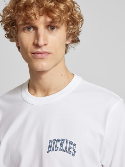 Dickies T-Shirt mit Label-Print Modell 'AITKIN' Weiss 3