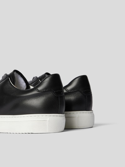 Doucal's Sneaker mit Label-Prägung Schwarz 4