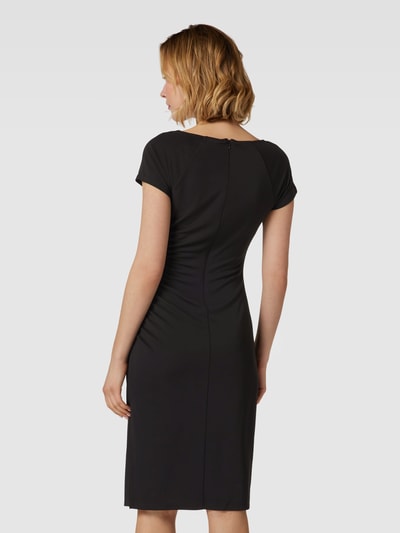 Lauren Ralph Lauren Knielanges Kleid mit Karree-Ausschnitt Modell 'KARONIE' Black 5