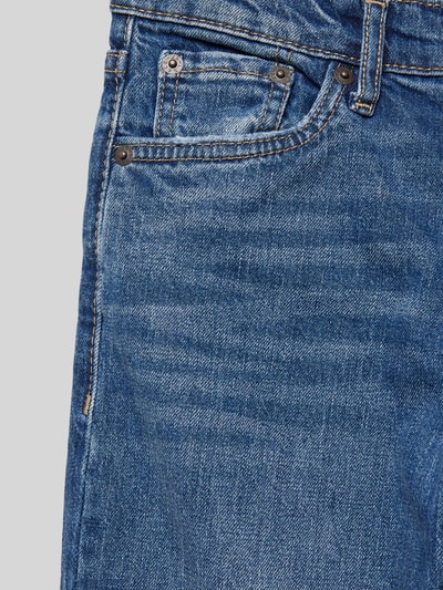 Levi’s® Kids Jeansy o luźnym kroju z detalami z logo Ciemnoniebieski 2