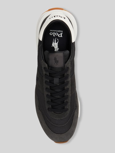 Polo Ralph Lauren Sneaker Low aus Rindsnappa mit Logo-Details Black 3
