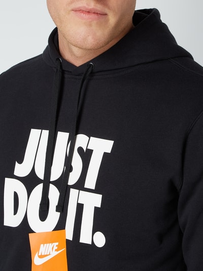 Nike Hoodie met logoprint Zwart - 3