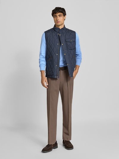 Polo Ralph Lauren Longsleeve mit gerippten Abschlüssen Blau 1