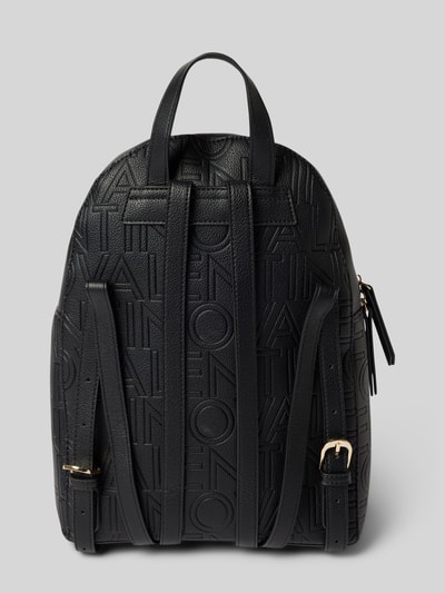 VALENTINO BAGS Rucksack mit Label-Strukturmuster Modell 'PANSY' Black 3