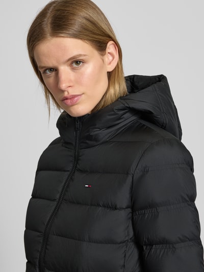 Tommy Jeans Regular fit donsjack met capuchon Zwart - 3