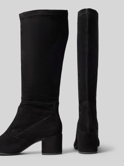 Högl Stiefel aus echtem Veloursleder Black 2