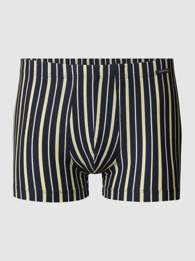 Schiesser Trunks mit Streifenmuster Dunkelblau 2