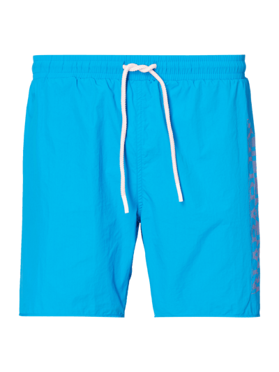 Napapijri Badeshorts mit Logo-Print Tuerkis 1