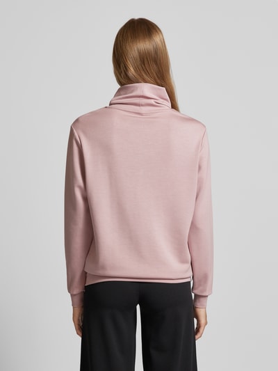 Soyaconcept Sweatshirt met opstaande kraag, model 'Banu' Rosé - 5